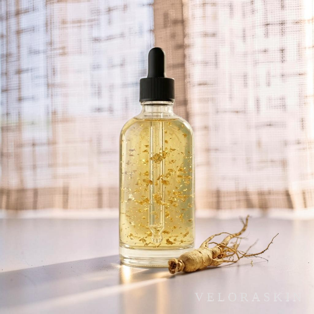 Velora Hydra Glow — Gold-Leaf Hyaluronic Serum