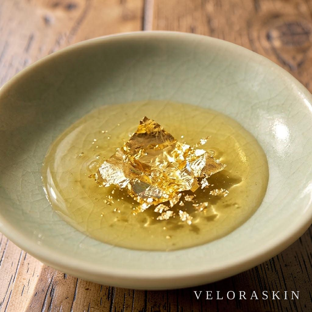 Velora Hydra Glow — Gold-Leaf Hyaluronic Serum