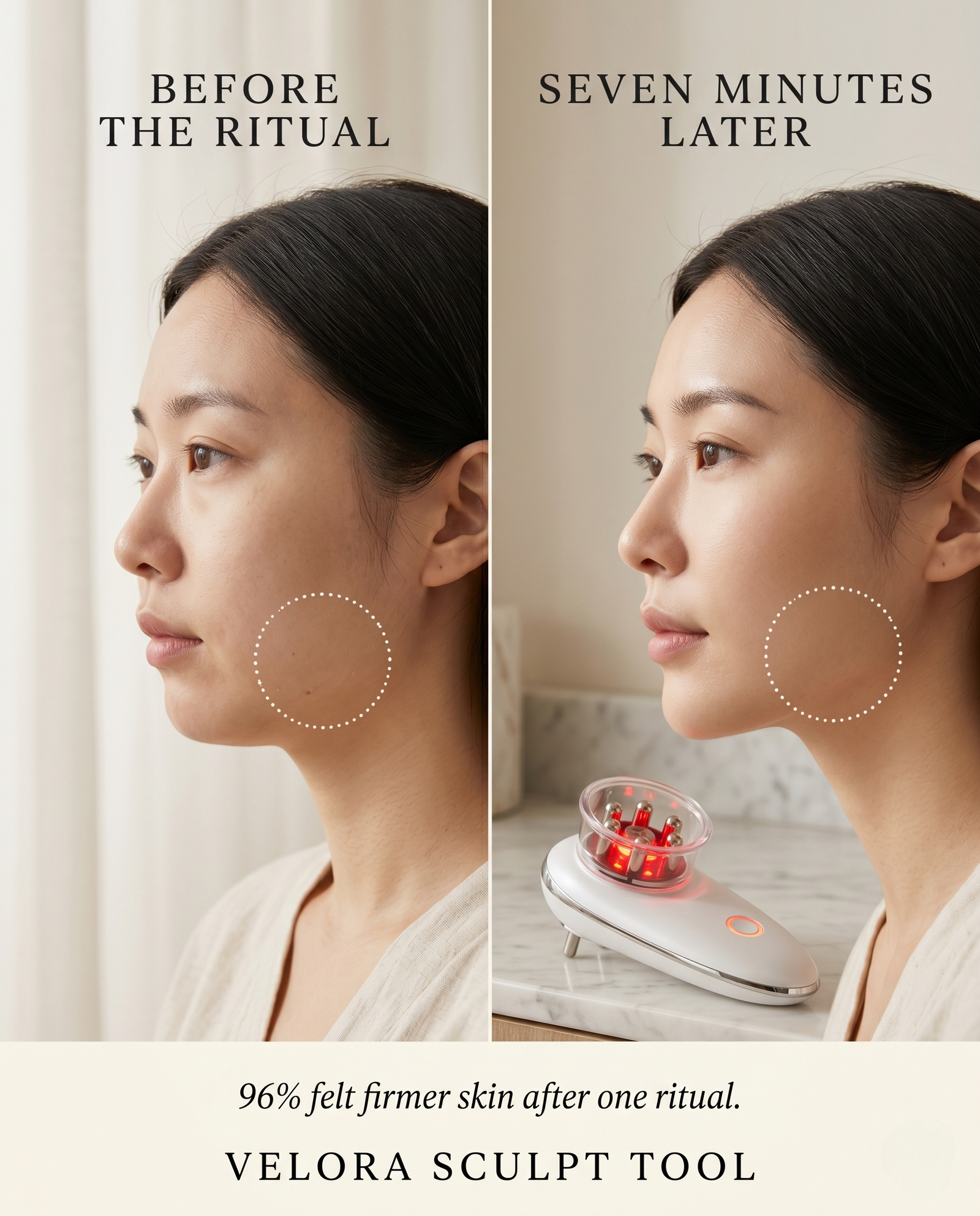 Velora Sculpt Tool — Red Light Sculpting Massager